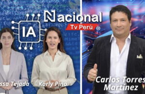 Nacional TV Perú lidera con presentadoras virtuales, marcando un hito en la televisión peruana